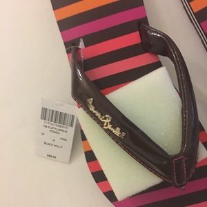 Henri Bendel flip flops/thongs, ladies size 8